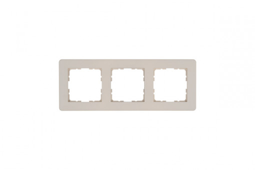 Рамка G-Flex  3-постовая, цвет Тауп, G1103T, Jasmart