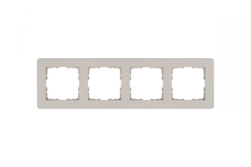 Рамка G-Flex  4-постовая, цвет Тауп, G1104T, Jasmart