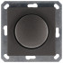 LED Диммер с накладкой 30-400W, 1gang 2way, цвет Мокко, G4012Z, JASMART