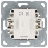 Звонковый механизм 10A 250V~ с накладкой, цвет Антрацит, G3010B, JASMART