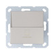 Отельный карточный выключатель с накладкой 10А, 250В, цвет шампань, G6209CH, Jasmart