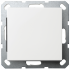 Звонковый механизм 10A 250V~ с накладкой, цвет белый глянцевый, G3010W, JASMART