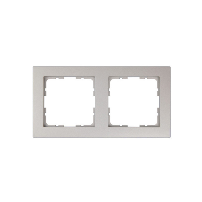 Рамка G-Classic  2-постовая, цвет шампань, G1002CH, Jasmart