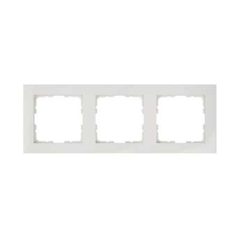 Рамка G-Classic  3-постовая, цвет слоновая кость, G1003V, Jasmart