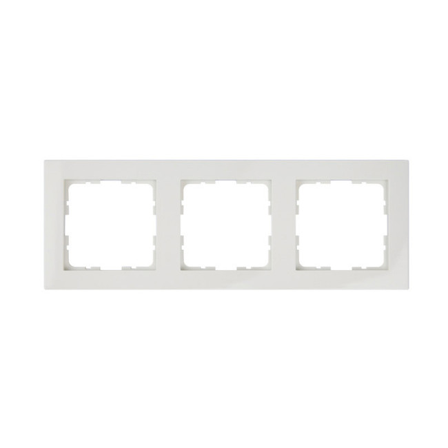 Рамка G-Classic  3-постовая, цвет слоновая кость, G1003V, Jasmart