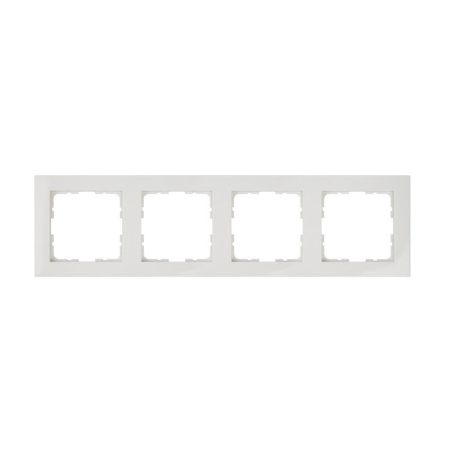 Рамка G-Classic  4-постовая, цвет слоновая кость, G1004V, Jasmart