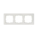 Рамка G-Flex  3-постовая, цвет слоновая кость, G1103V, Jasmart